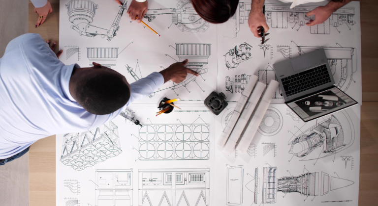 Machen Sie eine Umschulung zum/zur Technische/-r Produktdesigner/-in, Fachrichtung Maschinen- und Anlagenkonstruktion (IHK) beim bfw.