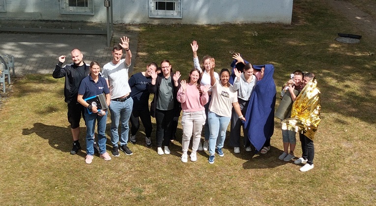 Bevölkerungsschutz Gruppenbild maxQ Greifswald