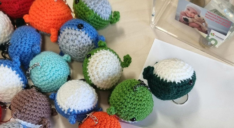 Wale gegen Spende für den guten Zweck