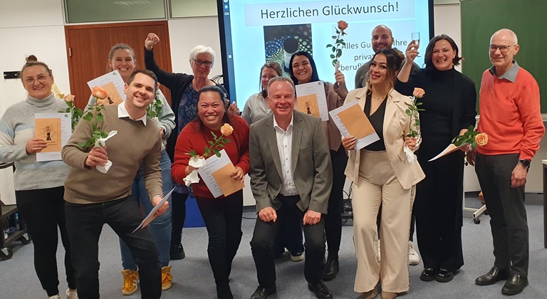 Abschluss PDL maxQ Stuttgart