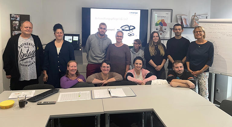 Start Inhouse-Schulung Behandlungspflege mit amarigo 