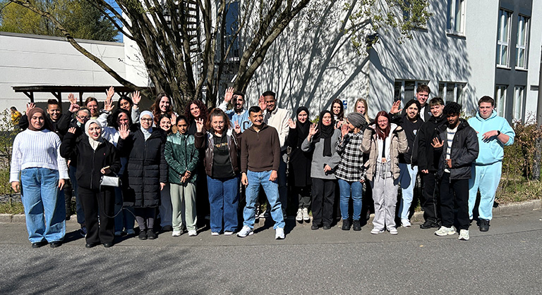 Neue Klasse startet in die Pflegeausbildung