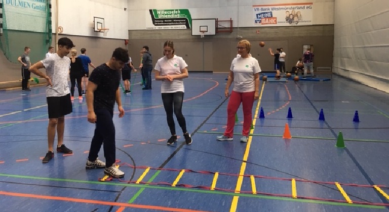 Stationstraining Realschule maxQ. Dülmen