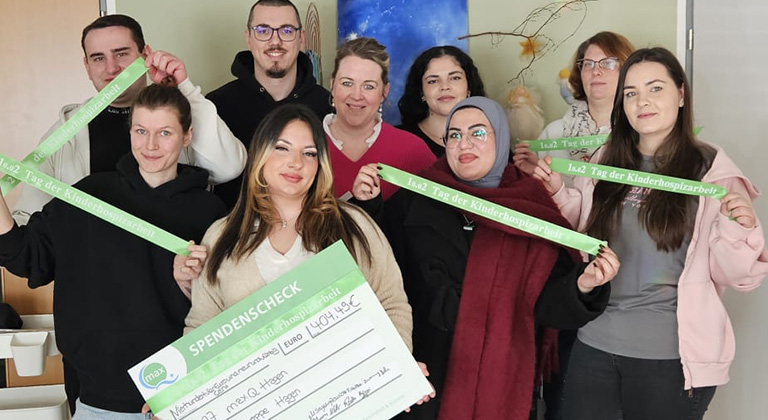 Schüler:innen engagieren sich für Kinderhospiz