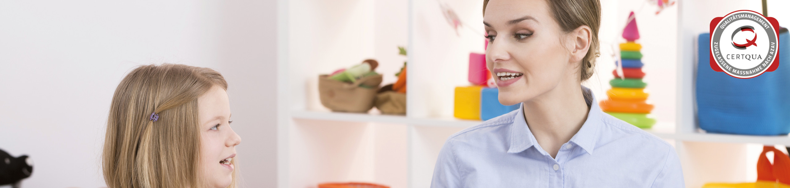 Machen Sie eine Ausbildung Logopädie bei maxQ. im bfw.